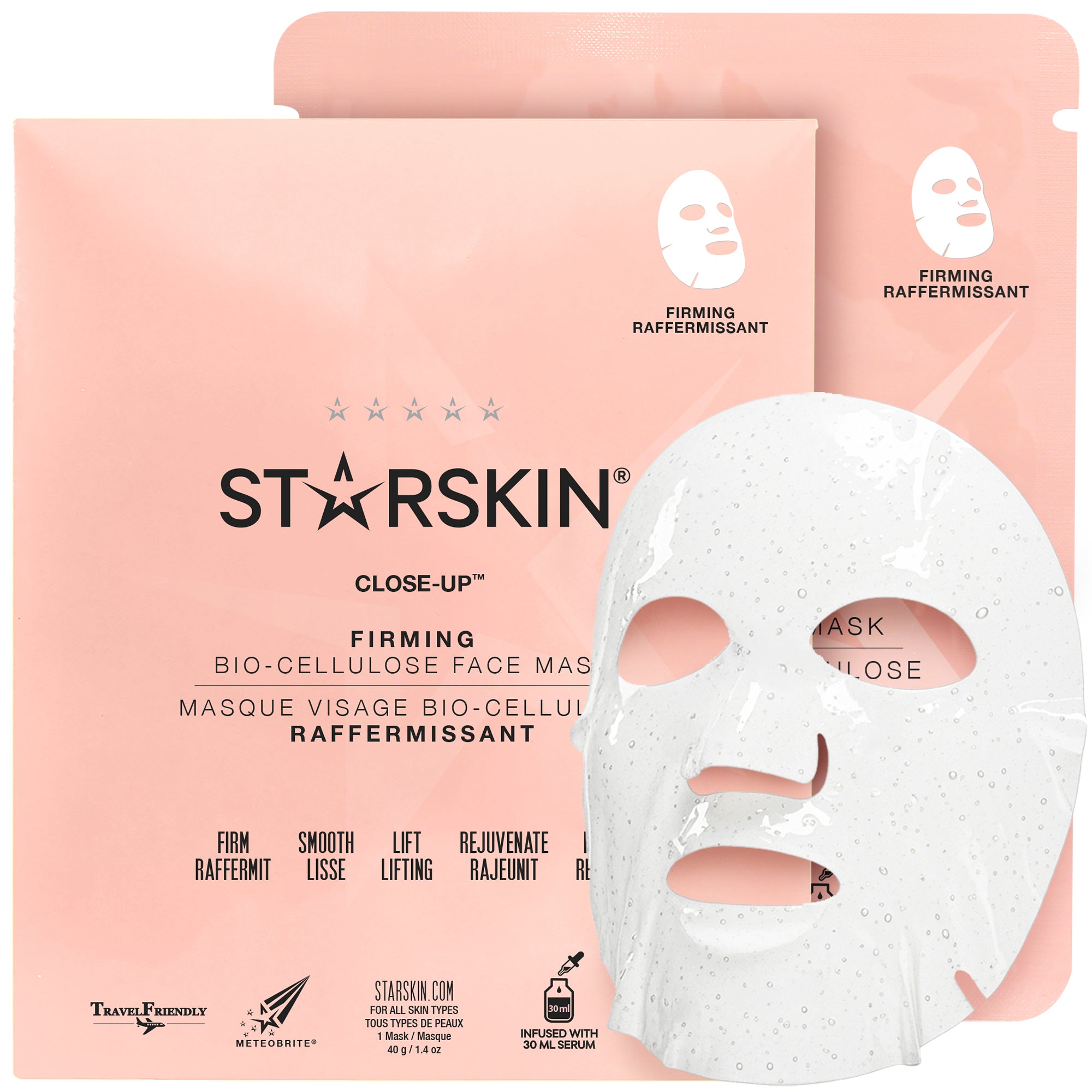 Firming Face Masks | Peptides | Bio-Cellulose – STARSKIN