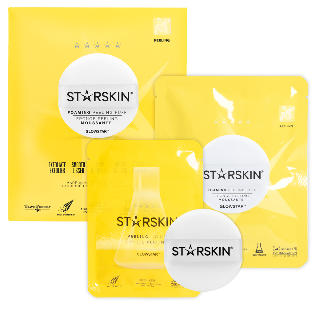 STARSKIN Glowstar Foaming Peeling & Exfoliating Puff