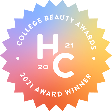 College Beauty Awards 2021 Winner Badge