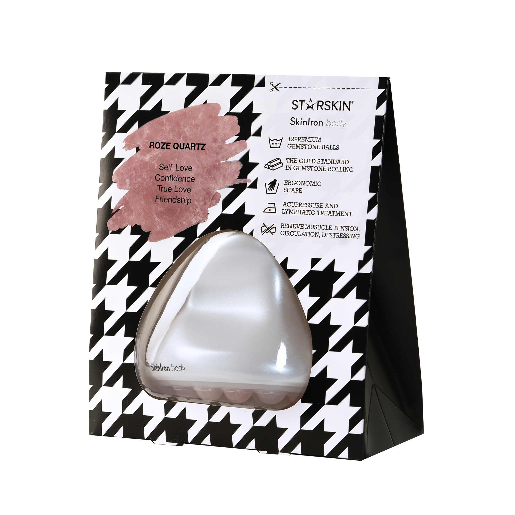 Packaging of SkinIron Body RoseQuartz