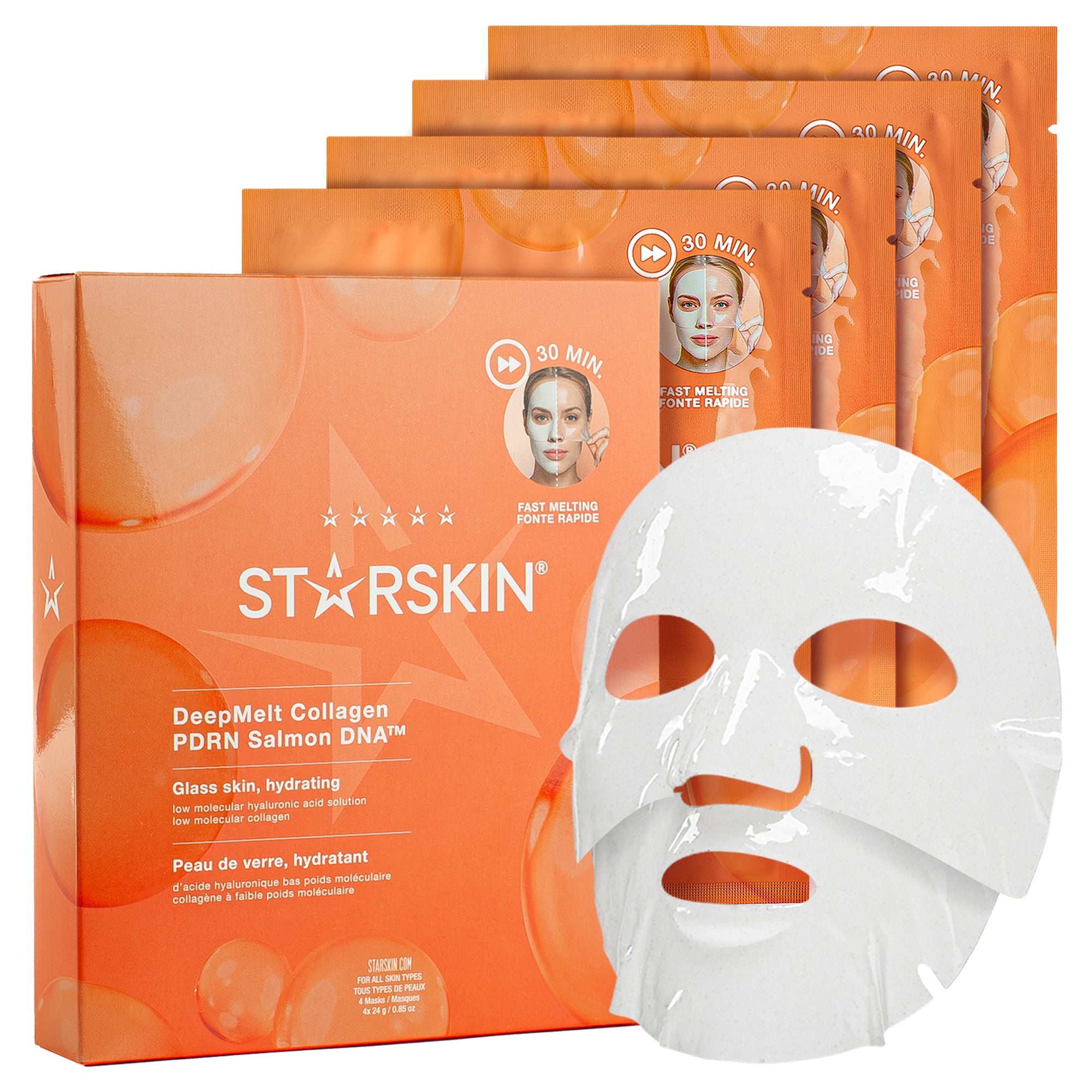 PDRN Face Masks | Glass-skin Collagen mask – STARSKIN