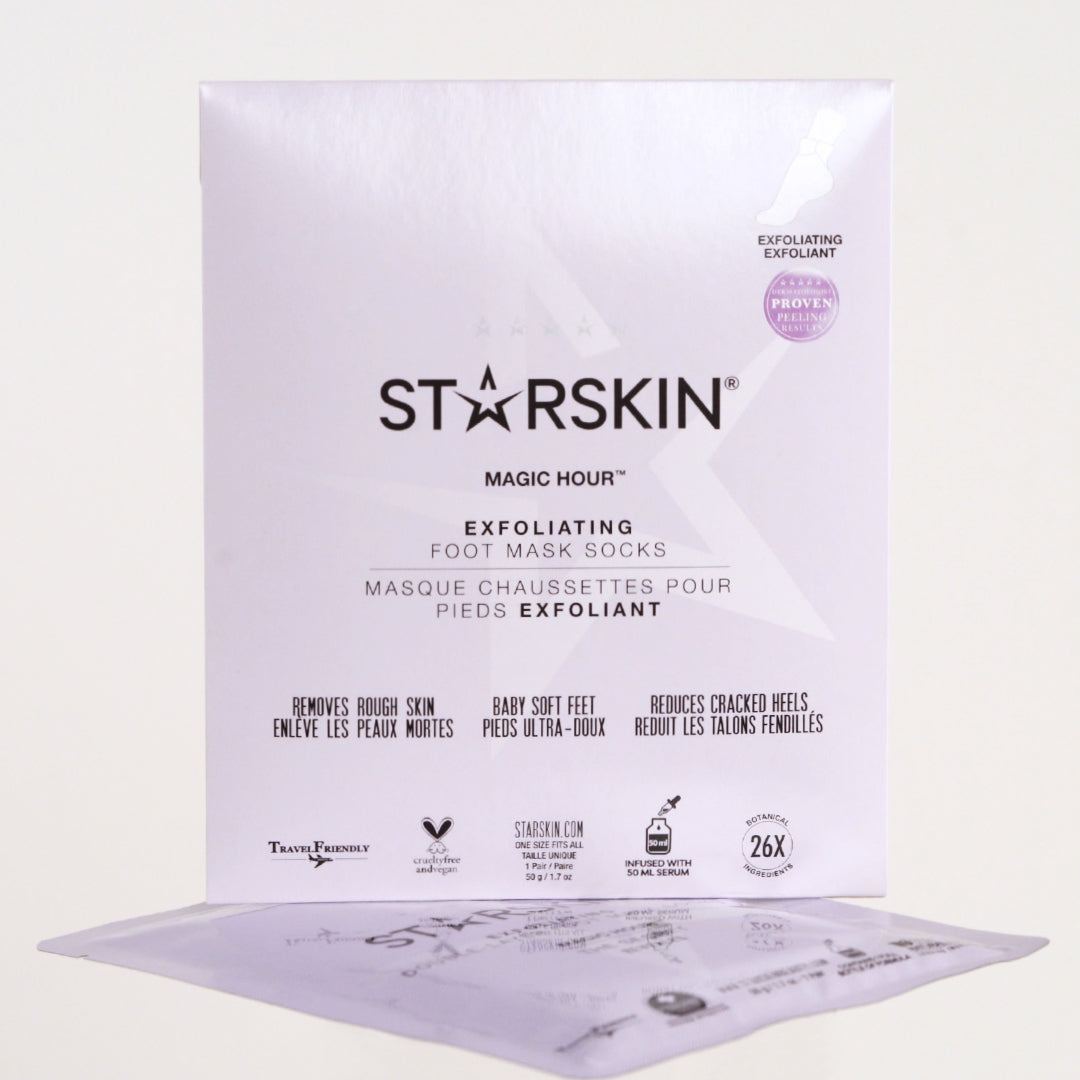 Starskin magic hour product packaging standing up  on the sachet of the product. With a white background