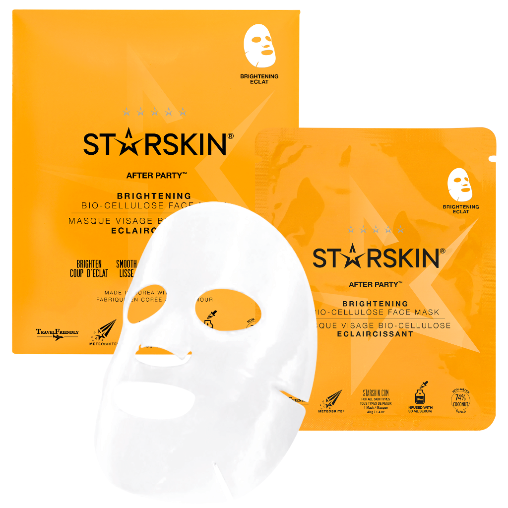 Packshot of the STARSKIN After Party face sheet mask