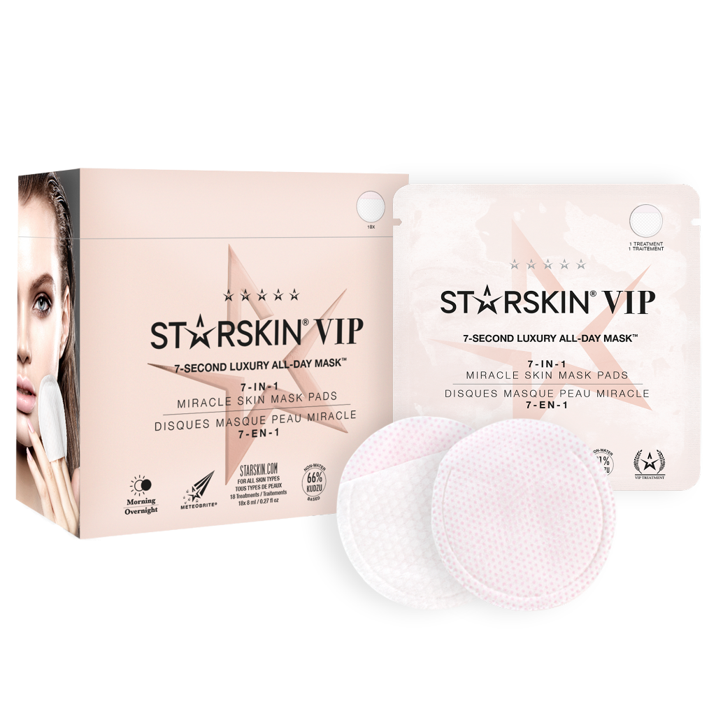 Packshot of the STARSKIN VIP 7-second Luxury All-Day Mask 18 pack