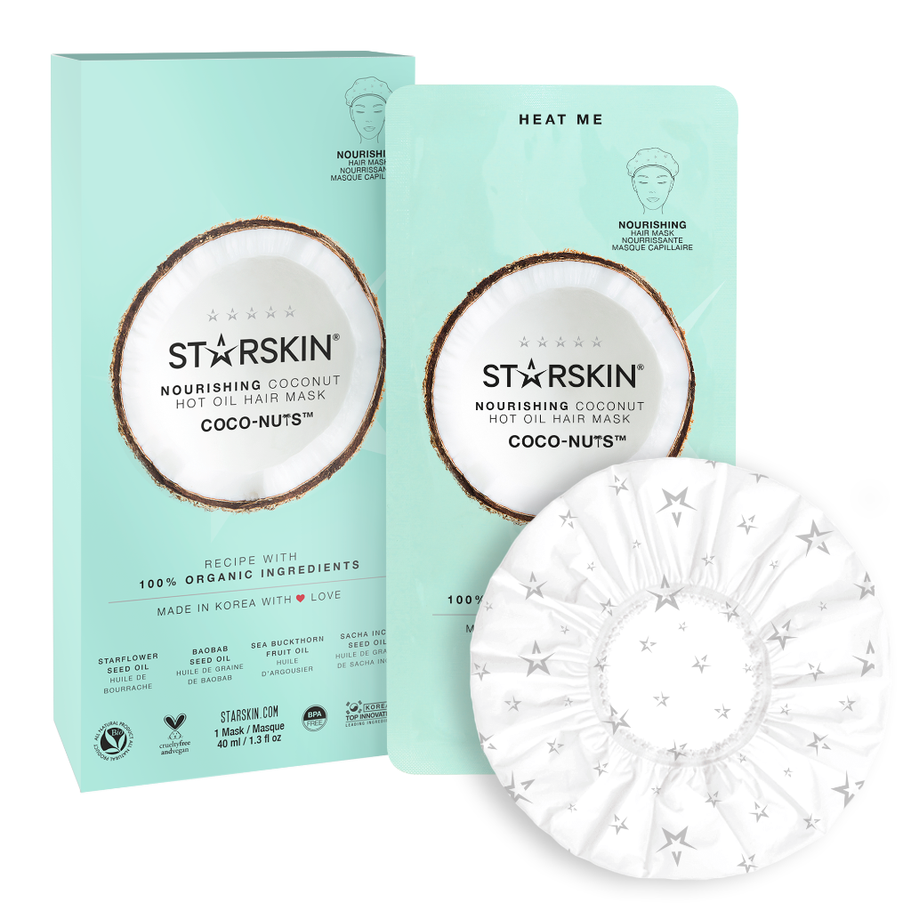 Packshot of the STARSKIN Coco-nuts hair mask